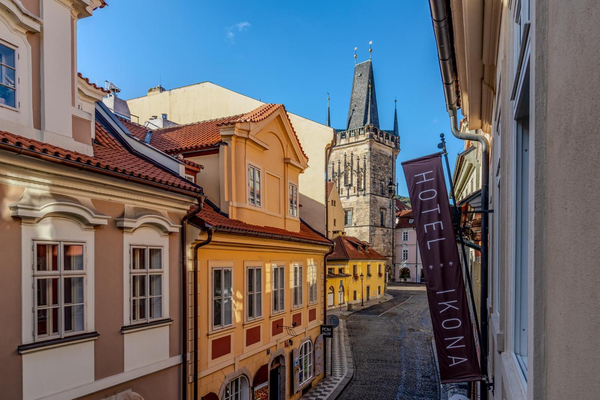 Hotel Ikona Prag Dış mekan fotoğraf