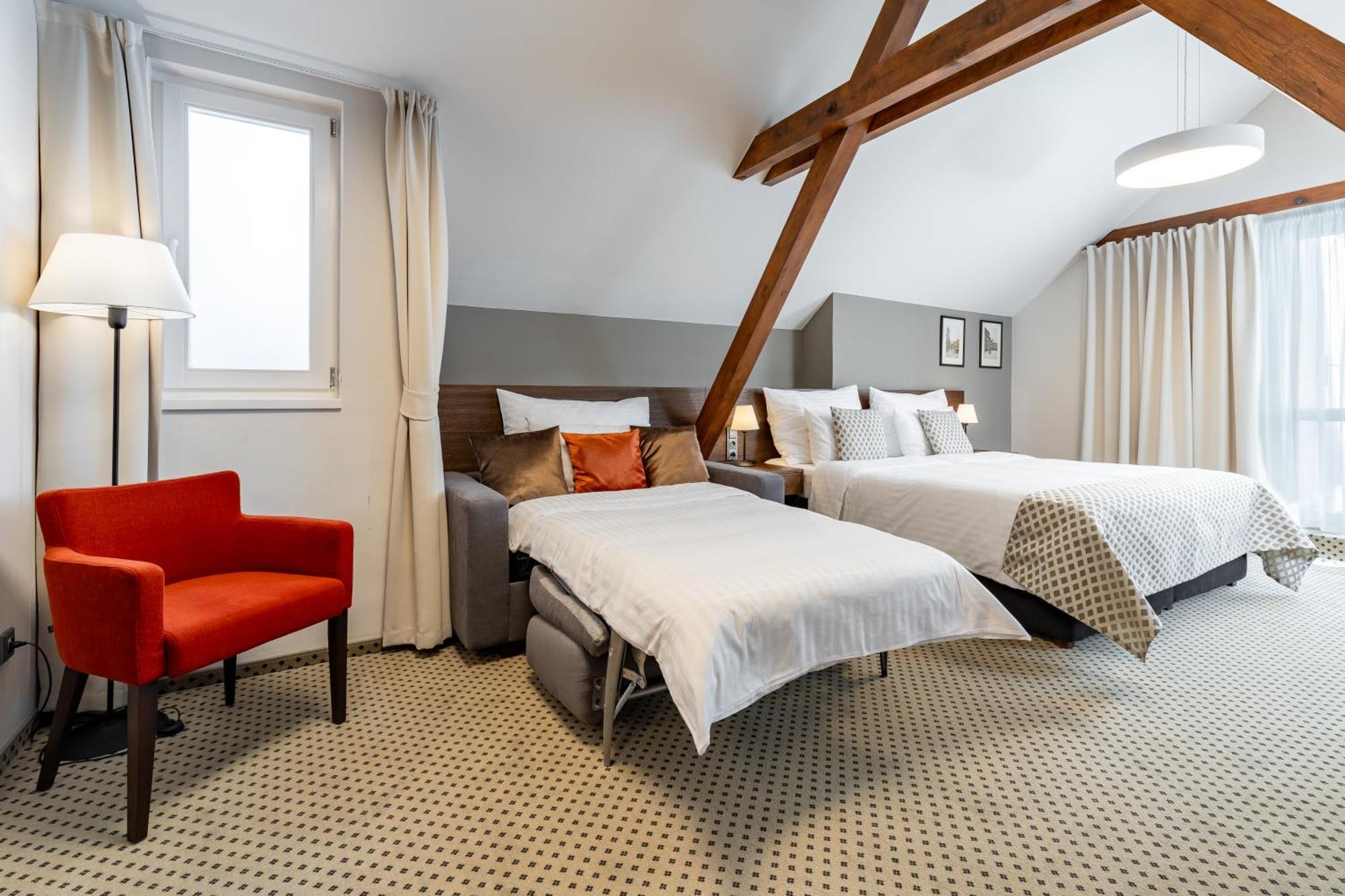 Hotel Ikona Prag Oda fotoğraf